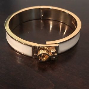 Kate spade cream and gold bracelet